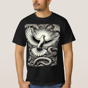 Camiseta Diseño del tatuaje del pozo de serpiente