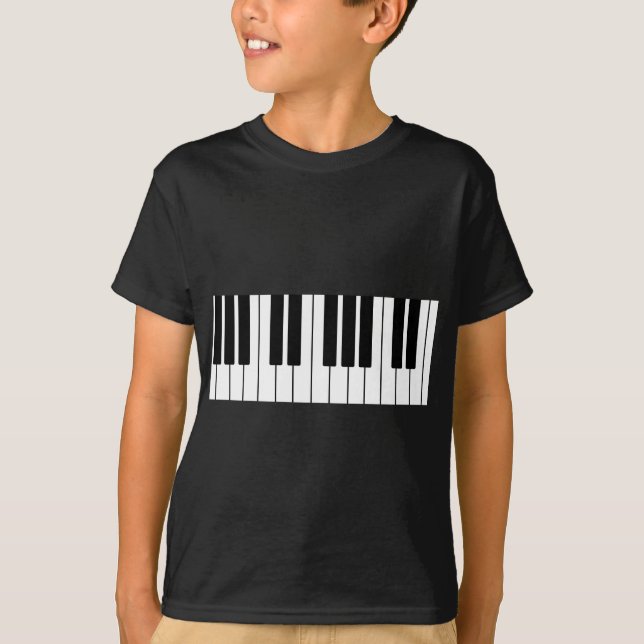 Camiseta Diseño del teclado (Anverso)
