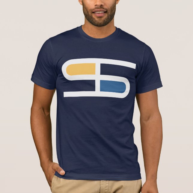 Camiseta Diseño del tema náutico "Tack and Jibe" (Anverso)