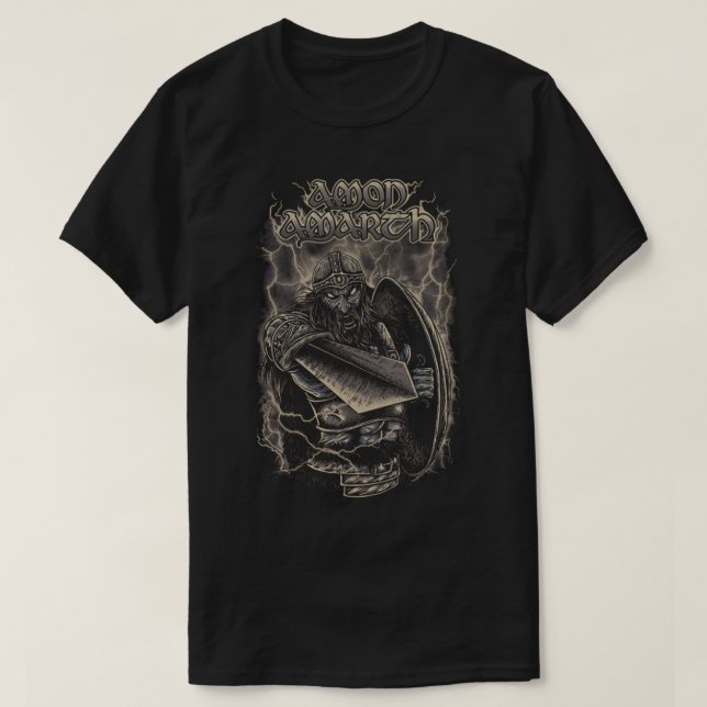 Camiseta Diseño del ventilador de Amon Amarth Retro (Diseño del anverso)