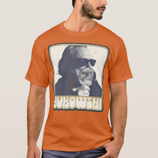 Camiseta Diseño del ventilador de Charles Bukowski 1
