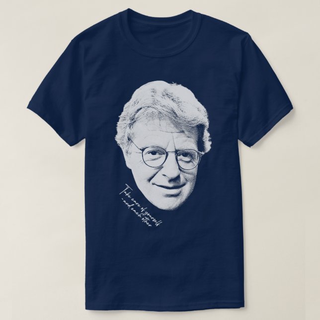 Camiseta Diseño del ventilador de Jerry Springer Retro (Diseño del anverso)