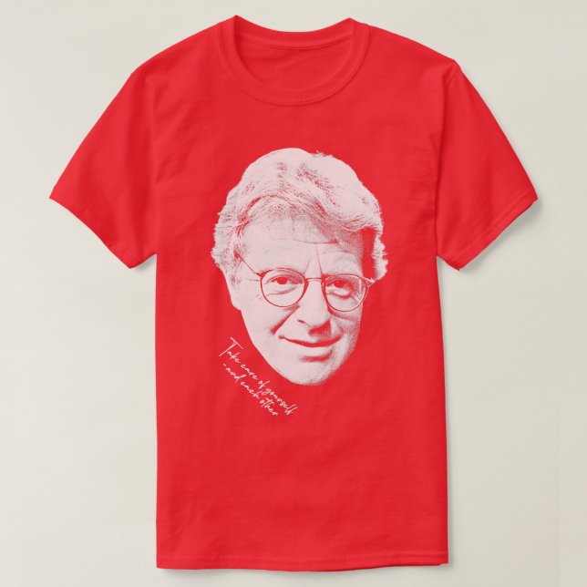 Camiseta Diseño del ventilador de Jerry Springer Retro (Diseño del anverso)