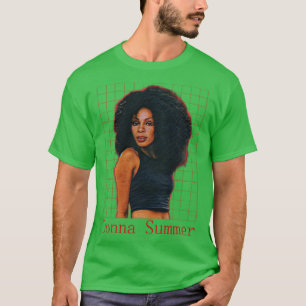 Camiseta Diseño del ventilador de verano retro de Donna