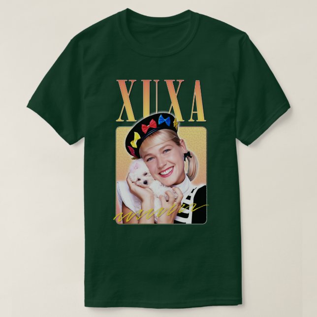 Camiseta Diseño del ventilador de Xuxa Retro (Diseño del anverso)