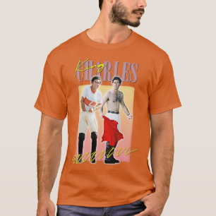 Camiseta Diseño del ventilador estético King Charles Retro