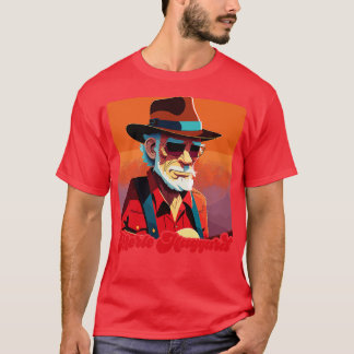 Camiseta Diseño del ventilador Merle Haggard Retro