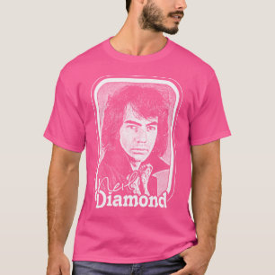 Camiseta Diseño Del Ventilador Neil Diamond Retro 70