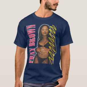 Camiseta Diseño del ventilador retro de Foxy Brown 90
