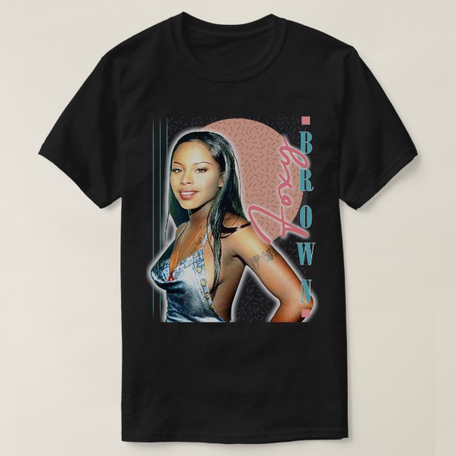 Camiseta Diseño del ventilador retro de Foxy Brown 90 (Diseño del anverso)