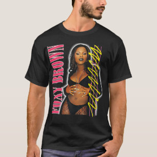 Camiseta Diseño del ventilador retro de Foxy Brown 90 1