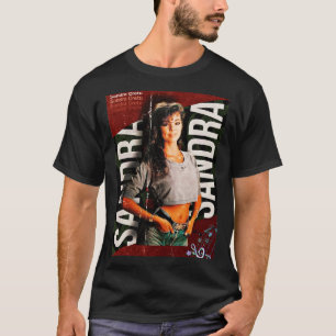 Camiseta Diseño del ventilador retro Sandra Cretu 80 1