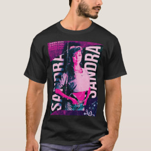 Camiseta Diseño del ventilador Sandra Cretu Retro