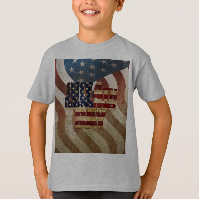 Camiseta Diseño del Viejo 4 de Julio Día de la Independenci (Anverso)