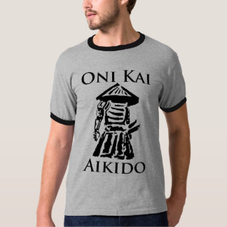 Camiseta Diseño del vintage del Aikido de Oni Kai