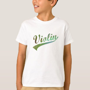 Camiseta Diseño del violín de Leslie Harlow