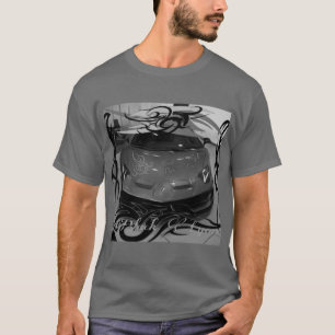 Camiseta Diseño del zumbido de aceite de Trib Bw