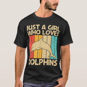 Camiseta Diseño delfín de Guay para Chicas Mamá Ocean Anima