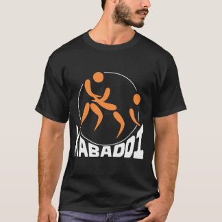 Camiseta diseño deportivo de kabaddi