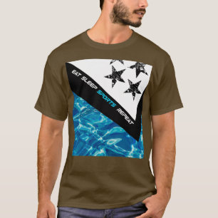 Camiseta Diseño deportivo de ropa de baño