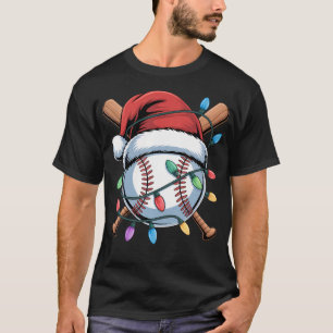 Camiseta Diseño Deportivo de Santa para Hombres y Chicos Na