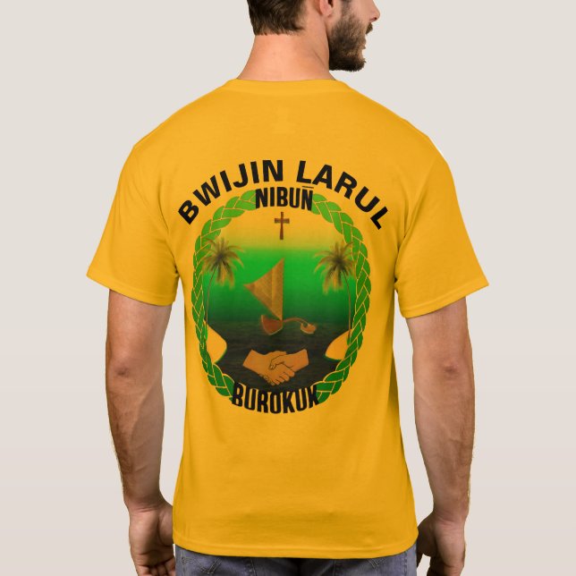 Camiseta Diseño desde las Islas Marshall (Reverso)