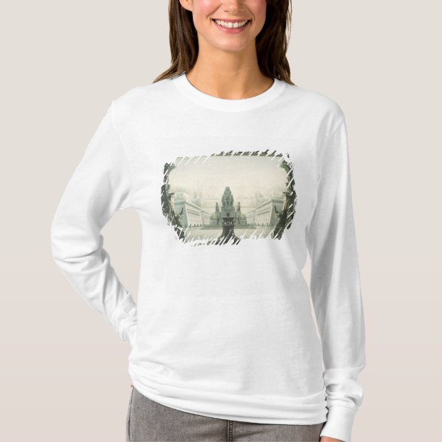 Camiseta Diseño determinado para la escena pasada 'del (Anverso)