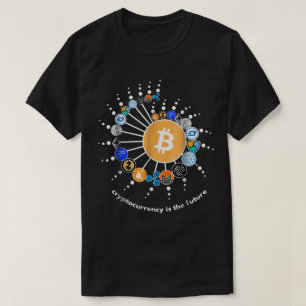Camiseta Diseño Digital de Red Cripto