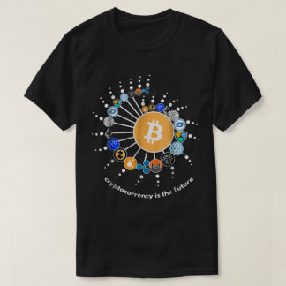 Camiseta Diseño Digital de Red Cripto