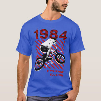 Camiseta diseño divertido cumpleaños 40 1984 BMX