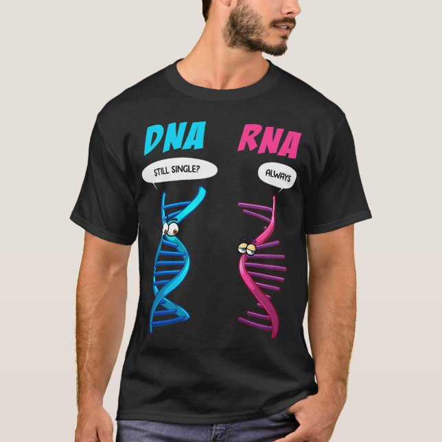 Camiseta Diseño divertido de ADN ARN Hombres Biología Genét (Anverso)