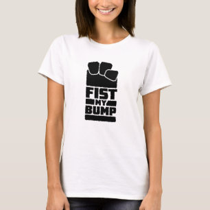 Camiseta Diseño Divertido de Alien Espacial con Puño Mi Pro