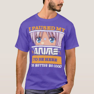 Camiseta Diseño divertido de anime para regalo de fans de m
