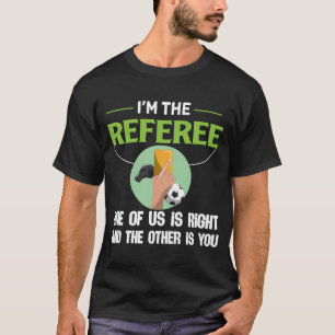 Camiseta Diseño Divertido de Árbitro para Hombres Mujeres D