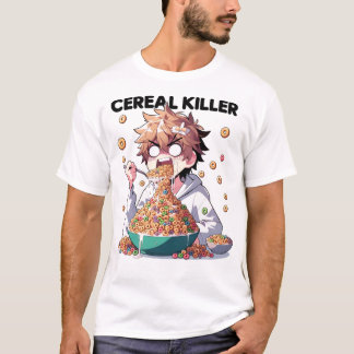Camiseta Diseño divertido de asesinos de cereales