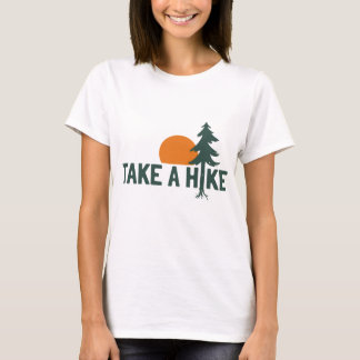 Camiseta Diseño Divertido de Aventura al Aire Libre 'Vete a