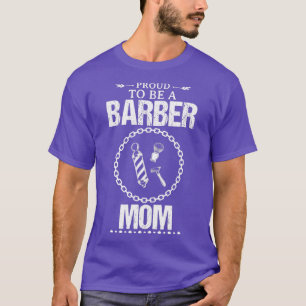 Camiseta Diseño divertido de Barber Mom para regalo 3