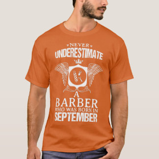 Camiseta Diseño divertido de Barber September para regalo