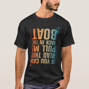 Camiseta Diseño divertido de barcos para hombres que navega