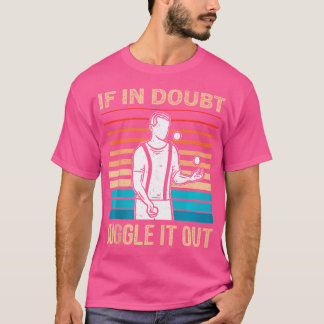 Camiseta Diseño Divertido de Bolas de Malabarismo para Mala