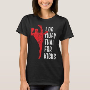 Camiseta Diseño divertido de boxeo tailandés Muay Thai y Ka