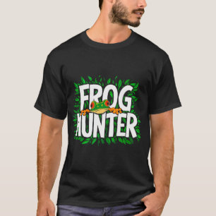 Camiseta Diseño divertido de cazadores de ranas tropicales 