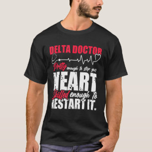 Camiseta Diseño divertido de Delta Médica