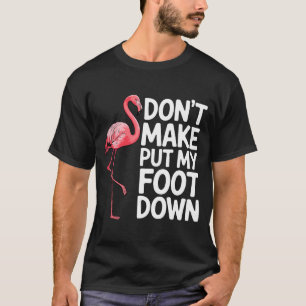 Camiseta Diseño Divertido de Flamenco para Hombres Mujeres