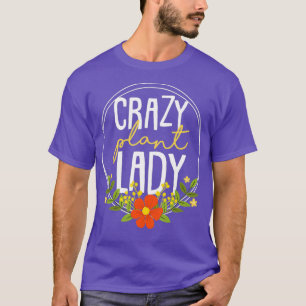 Camiseta Diseño divertido de flores para Florists Crazy Pla