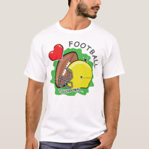Camiseta Diseño Divertido de Fútbol
