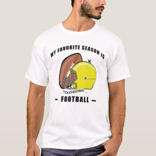 Camiseta Diseño Divertido de Fútbol