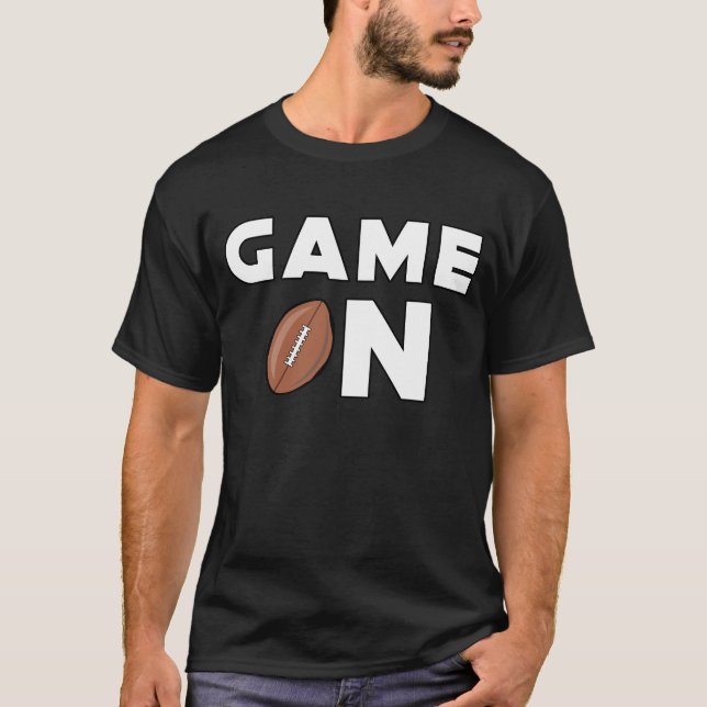 Camiseta Diseño Divertido de Fútbol (Anverso)