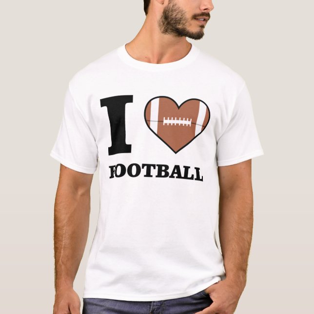 Camiseta Diseño Divertido de Fútbol (Anverso)