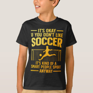 Camiseta Diseño Divertido de Fútbol para Hombres y Mujeres